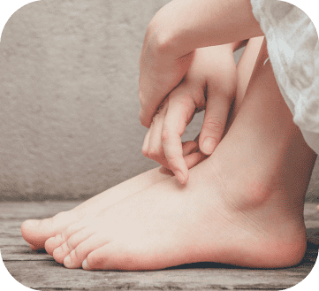 Silky smooth feet after professional pedicure at Octa Beauty Ladies Center.