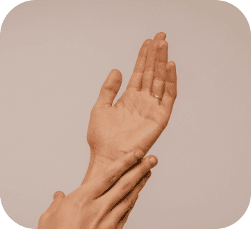 Smooth hand applying skincare lotion at Octa Beauty Ladies Center, Dubai.